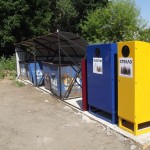 Контейнерная площадка  в поселке Красная Горка