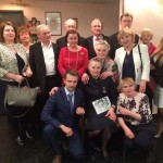 Участники конференции с родственниками Тихменевых Вилькицких